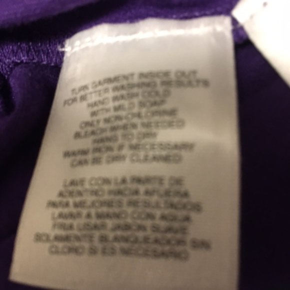 Jones New York Signature Woman Purple Top, NWT, 1X - Picture 10 of 12